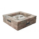 The Outdoor GreatRoom Company Bronson 51" DIY Block Gas Fire Pit Kit with High-Output Burner