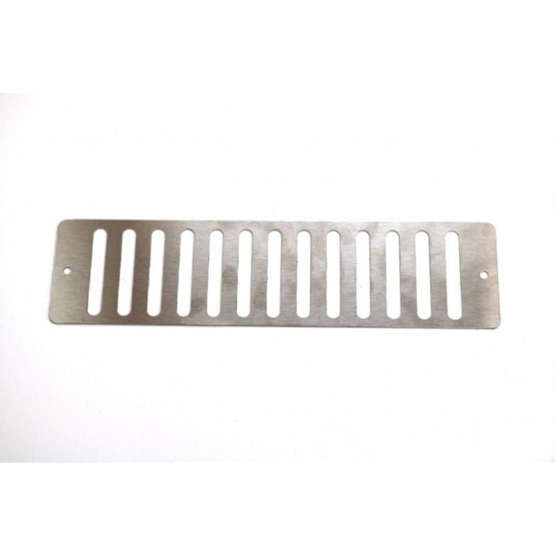 The Outdoor GreatRoom Company 12" x 3" Brushed Stainless Steel Vent Plate

