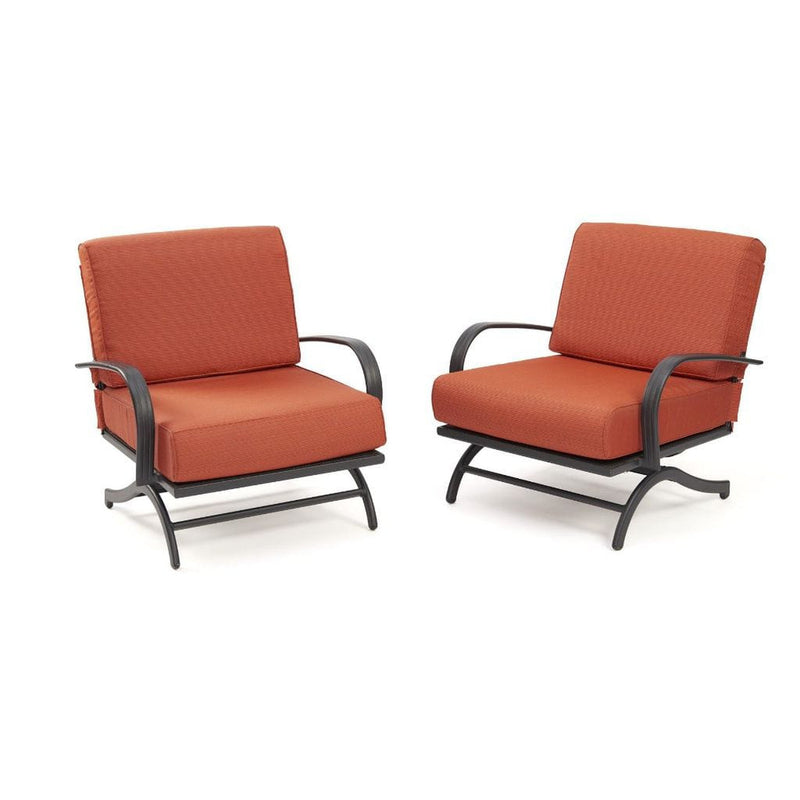 The Outdoor GreatRoom Company Chat Rocking Chairs – Set of 2