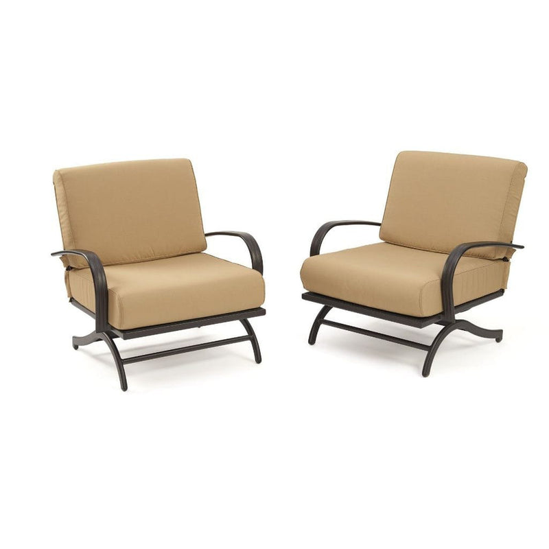The Outdoor GreatRoom Company Chat Rocking Chairs – Set of 2