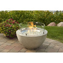 The Outdoor GreatRoom Company Cove 20" Natural Grey Round Gas Fire Pit Bowl with Crystal Fire® Plus Burner