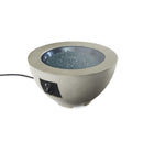 The Outdoor GreatRoom Company Cove 20" Natural Grey Round Gas Fire Pit Bowl with Crystal Fire® Plus Burner