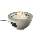 The Outdoor GreatRoom Company Cove 20" Natural Grey Round Gas Fire Pit Bowl with Crystal Fire® Plus Burner