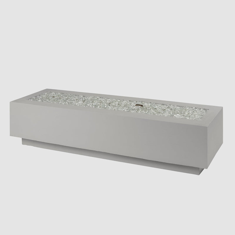 The Outdoor GreatRoom Company 72" Cove  Natural Gray Linear Gas Fire Table