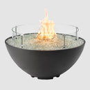 The Outdoor GreatRoom Company 42" Cove Edge Midnight Mist Gas Fire Pit Bowl