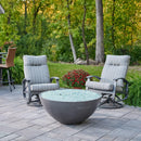 The Outdoor GreatRoom Company 42" Cove Edge Midnight Mist Gas Fire Pit Bowl