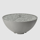 The Outdoor GreatRoom Company 42" Cove Edge Gas Fire Pit Bowl in Natural Grey