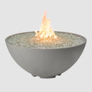 The Outdoor GreatRoom Company 42" Cove Edge Gas Fire Pit Bowl in Natural Grey