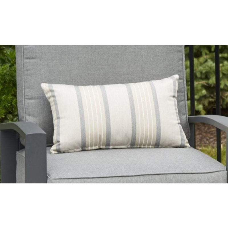 The Outdoor GreatRoom Company Cove Pebble Outdoor Lumbar Pillow