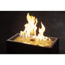The Outdoor GreatRoom Company Crystal Fire 12" x 24" Linear Gas Burner - Stainless Steel with Auto Shut-Off
