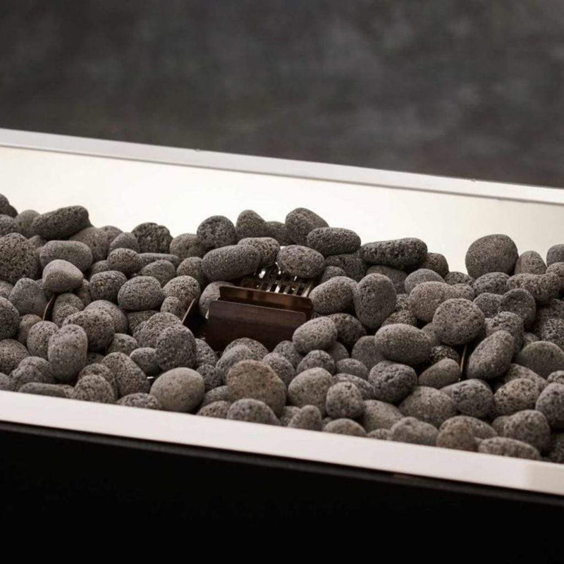 The Outdoor GreatRoom Company Crystal Fire 12" x 42" Linear Stainless Steel Gas Burner Insert