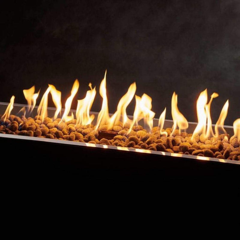 The Outdoor GreatRoom Company Crystal Fire 12" x 42" Linear Stainless Steel Gas Burner Insert
