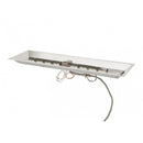 The Outdoor GreatRoom Company Crystal Fire 12" x 42" Linear Stainless Steel Gas Burner Insert