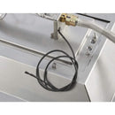 "The Outdoor GreatRoom Company Crystal Fire 12" x 64" Linear Gas Burner - Commercial-Grade Stainless Steel"