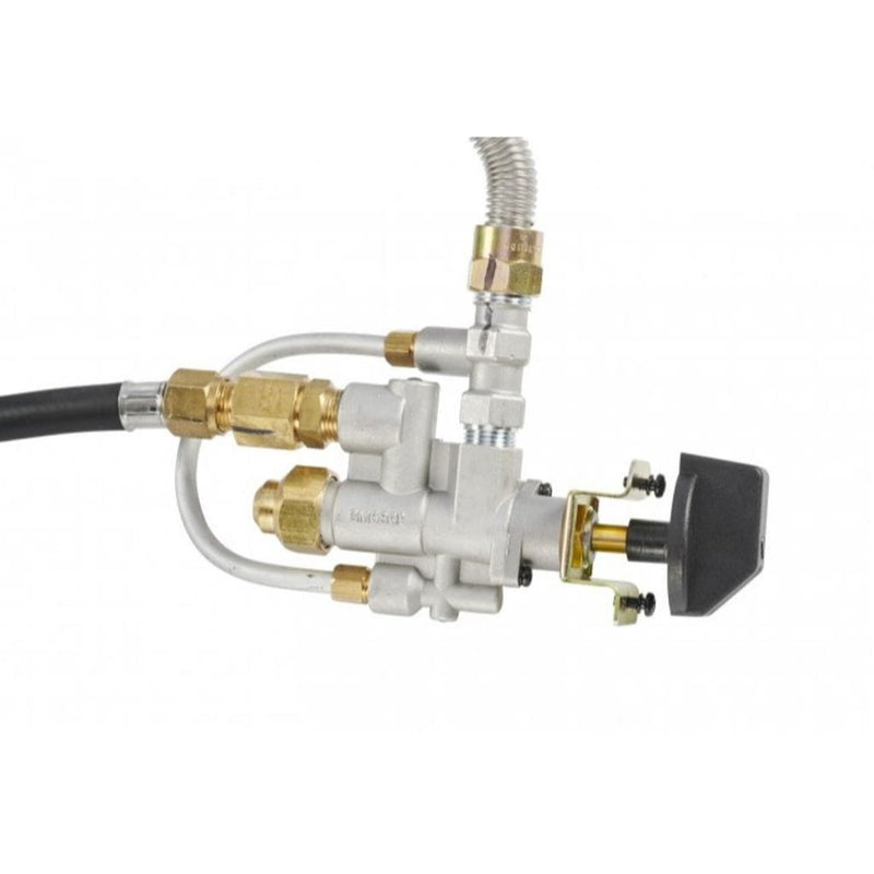 "The Outdoor GreatRoom Company Crystal Fire 12" x 64" Linear Gas Burner - Commercial-Grade Stainless Steel"