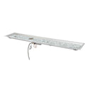 "The Outdoor GreatRoom Company Crystal Fire 12" x 64" Linear Gas Burner - Commercial-Grade Stainless Steel"