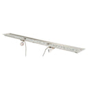 "The Outdoor GreatRoom Company Crystal Fire 12" x 64" Linear Gas Burner - Commercial-Grade Stainless Steel"
