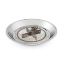 The Outdoor GreatRoom Company 20" Round Crystal Fire Plus Gas Burner in Stainless Steel