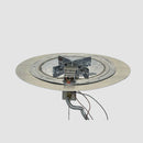 The Outdoor GreatRoom Company 42" Round Crystal Fire Plus LPG Burner Kit with Direct Spark Ignition and Plate