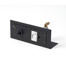 The Outdoor GreatRoom Company DIY Expansion Panel with 1/4 Turn Key Valve – Black Powder Coated

