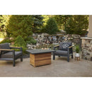 The Outdoor GreatRoom Company Darien Teak Chat Chairs – Set of 2