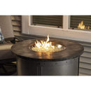 The Outdoor GreatRoom Company Edison Round Concrete Gas Fire Pit Table – 39"