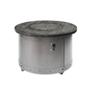 The Outdoor GreatRoom Company Edison Round Concrete Gas Fire Pit Table – 39"