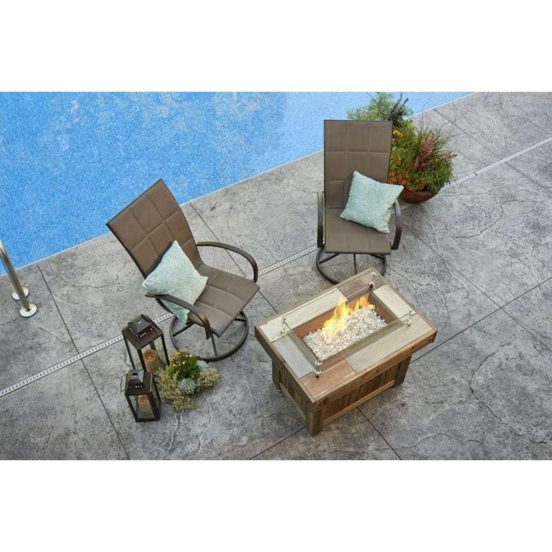 The Outdoor GreatRoom Company Empire Dining Chairs – Set of 2