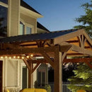 The Outdoor GreatRoom Company Forest Green Metal Roof Kit for Lodge II Pergola