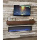 The Outdoor GreatRoom Company Built-In Linear Electric Fireplace – Gallery Series