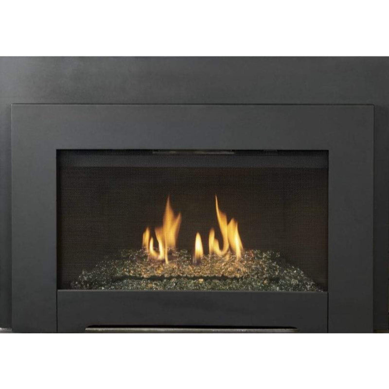 The Outdoor GreatRoom Company Highland Modern Hearth Kit for Gas Insert Fireplaces