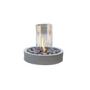 The Outdoor GreatRoom Company Intrigue 11" Tabletop Lantern with Spinning Flame