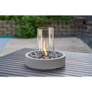 The Outdoor GreatRoom Company Intrigue 11" Tabletop Lantern with Spinning Flame