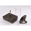 The Outdoor GreatRoom Company Intrigue 11" Tabletop Lantern with Spinning Flame