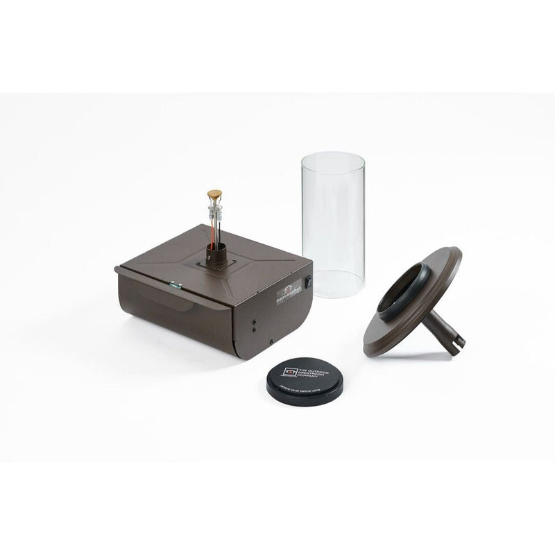 The Outdoor GreatRoom Company Intrigue 11" Tabletop Lantern with Spinning Flame