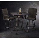 The Outdoor GreatRoom Company Intrigue 11" Tabletop Lantern with Spinning Flame