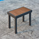 The Outdoor GreatRoom Company Kenwood 24" Short Bench with Brown Composite Decking