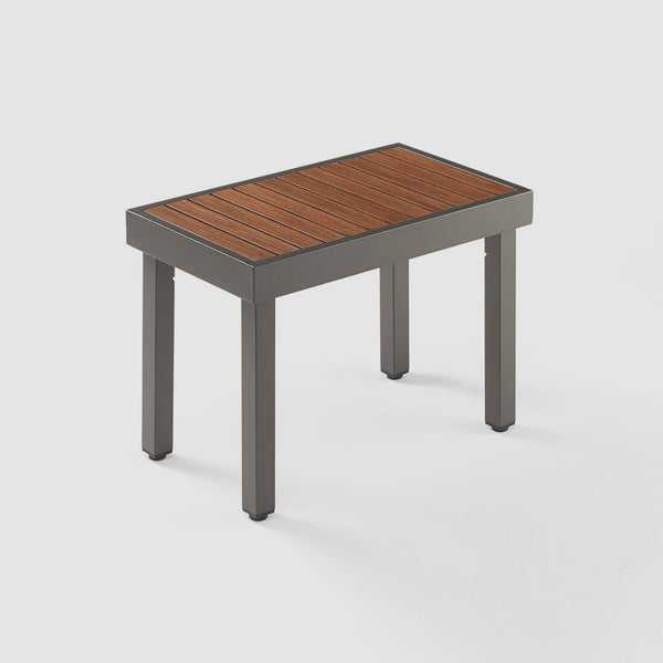 The Outdoor GreatRoom Company Kenwood 24" Short Bench with Brown Composite Decking