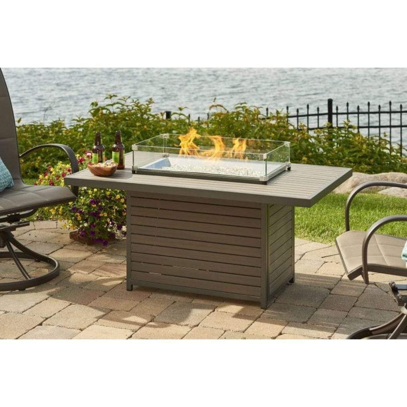 The Outdoor GreatRoom Company Kenwood & Brooks 50" Chat Height Gas Fire Pit Table