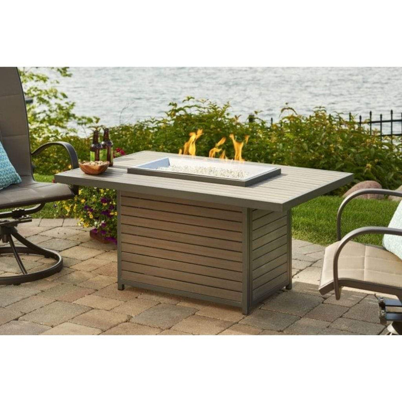 The Outdoor GreatRoom Company Kenwood & Brooks 50" Chat Height Gas Fire Pit Table