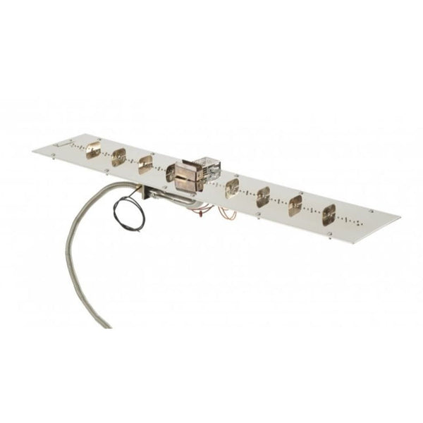 The Outdoor GreatRoom Company Crystal Fire Plus Linear Stainless Steel Gas Burner Insert