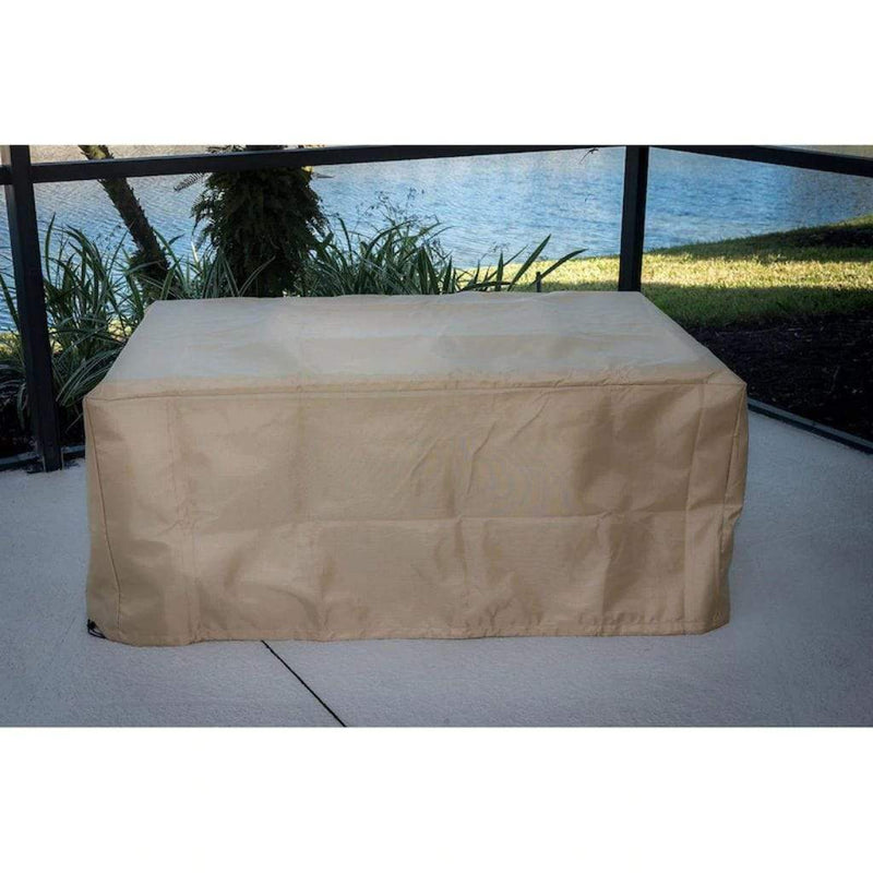 The Outdoor GreatRoom Company Alcott 52" Fire Table Cover with Breathable Ripstop Fabric