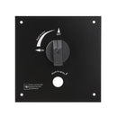 The Outdoor GreatRoom Company Montego 59" Balsam Resin Wicker Linear Gas Fire Pit Table with Black Glass Top