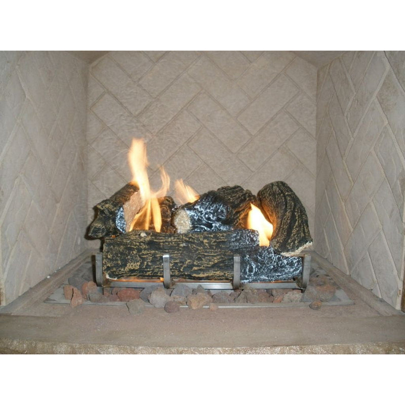 The Outdoor GreatRoom Company Ceramic Fiber Outdoor Log Set with Grate