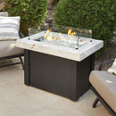 The Outdoor GreatRoom Company Providence 32" Rectangular Fire Table with Crystal Fire® Plus Burner