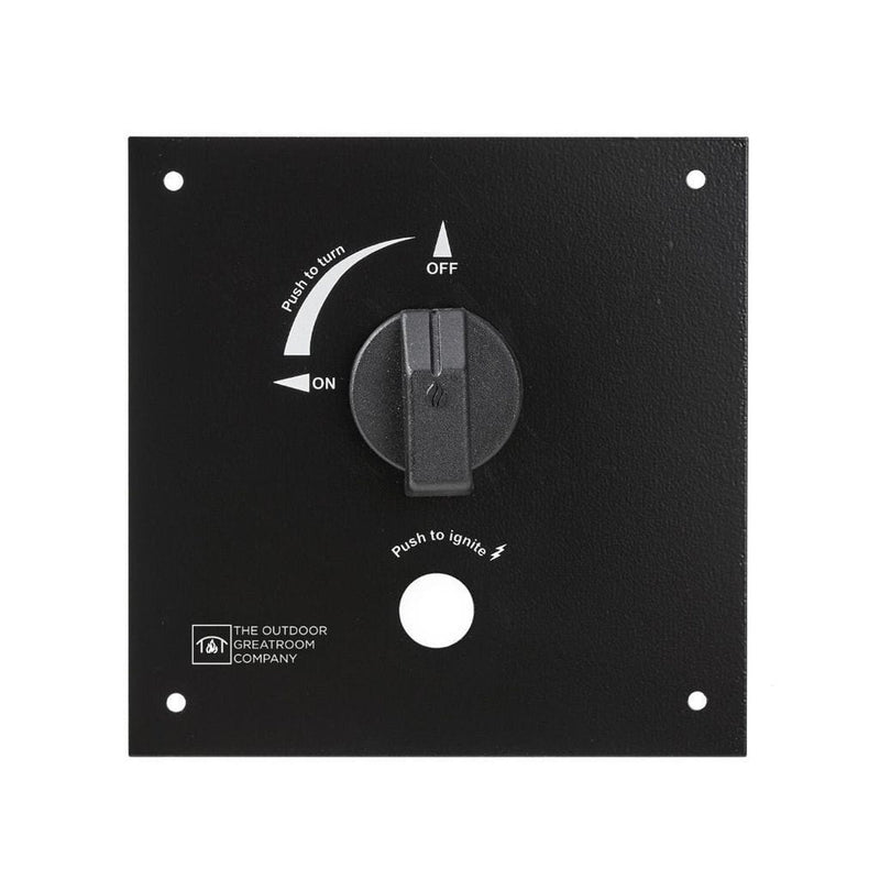 The Outdoor GreatRoom Company Providence 32" Rectangular Fire Table with Crystal Fire Plus Burner