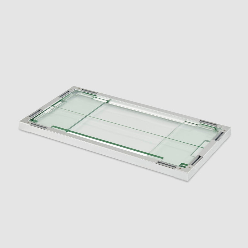 The Outdoor GreatRoom Company Rectangular Folding Glass Wind Guard & Burner Cover