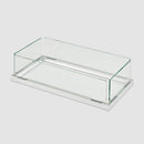 The Outdoor GreatRoom Company Rectangular Folding Glass Wind Guard & Burner Cover