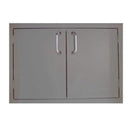 The Outdoor GreatRoom Company Vertical Double Access Door – Stainless Steel

