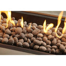 The Outdoor GreatRoom Company Tumbled Lava Rock Fire Pit Media – Two 5 lb Bags